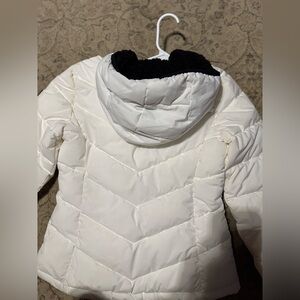 Women’s White Calvin Klein Puffer Coat